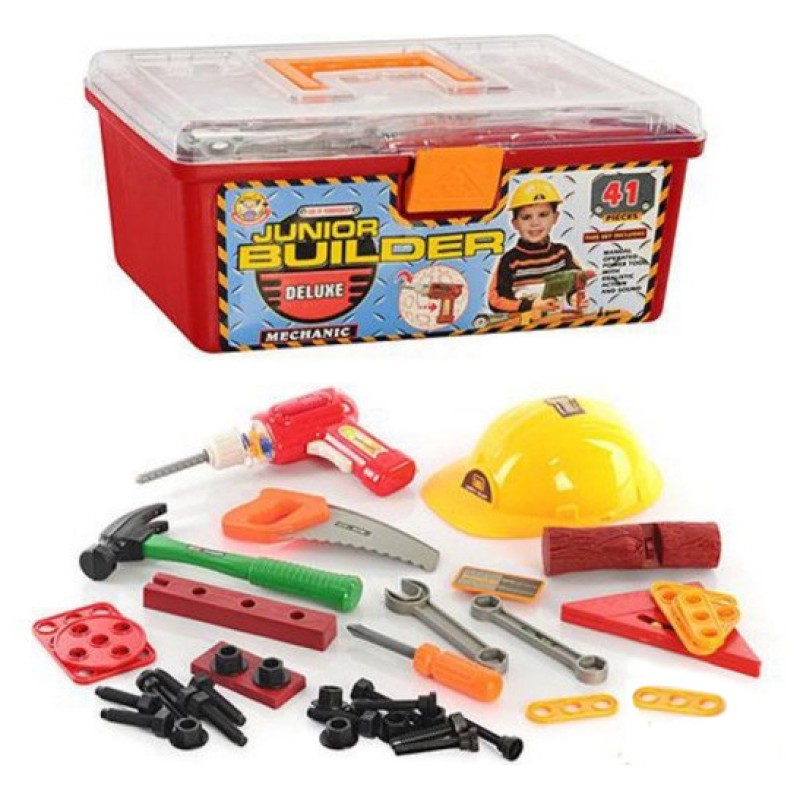 Дитячий набір інструментів 2058 у валізі, 41 деталь