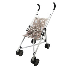 Коляска для ляльок M 0349 U / R прогулянкова Чорний