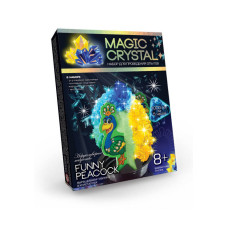 Дитячий набір для проведення дослідів "MAGIC CRYSTAL" OMC-01-01 безпечний  Кумедний павич
