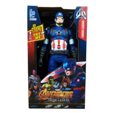 Фигурка супергероя Мстители DY-H5826-33 с подвижными руками и ногами CaptainAmerica