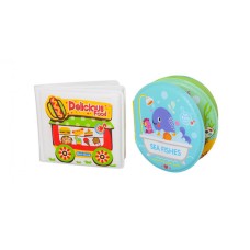 Детская книжка для купания A510-11-12 с пищалкой A512