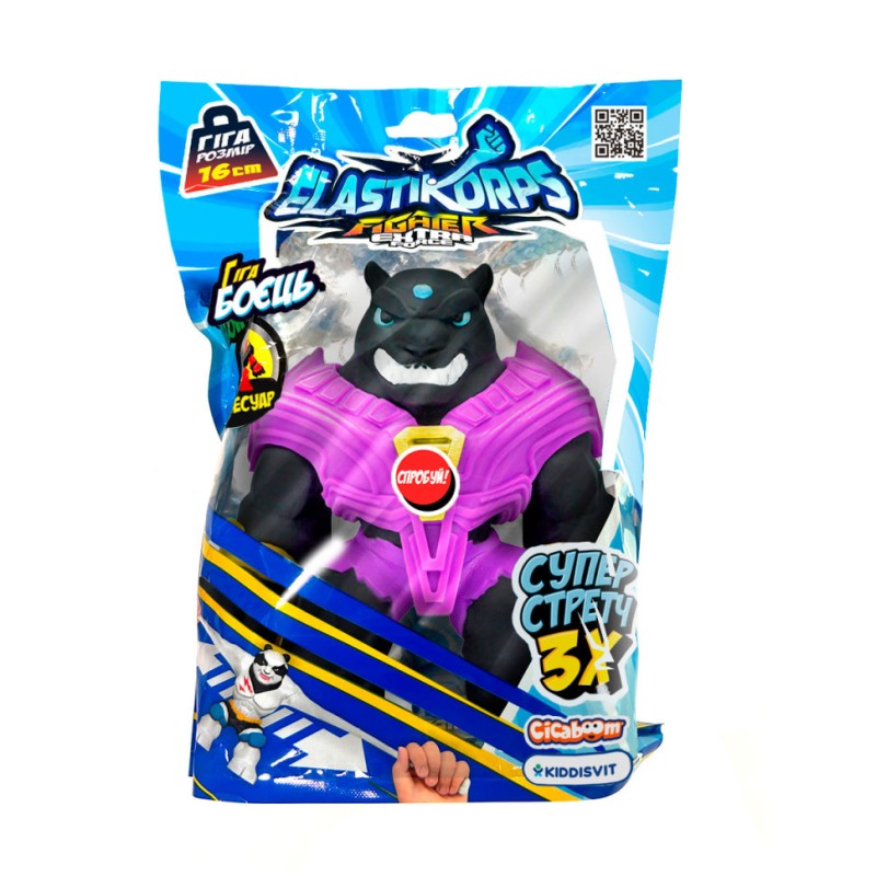 Стретч-іграшка Пантера Кінгуар Elastikorps DAM-2024-16-F-2 серії "Extra Force"