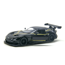 Коллекционная игрушечная машинка Aston Martin Vulcan KT5407FW инерционная Черный