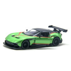 Коллекционная игрушечная машинка Aston Martin Vulcan KT5407FW инерционная Зеленый