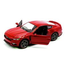 Коллекционная игрушечная машинка FORD MUSTANG GT KT5386W инерционная Red