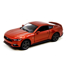 Коллекционная игрушечная машинка FORD MUSTANG GT KT5386W инерционная Red Metallic