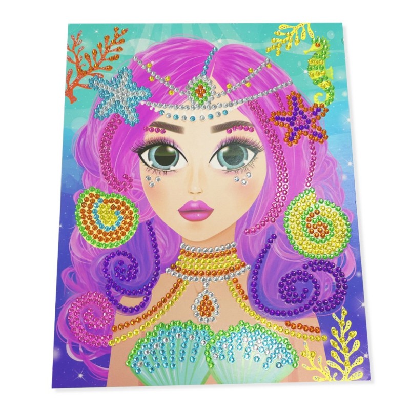 Набір для творчості діамантова мозаїка НТ-26 Морська Принцеса