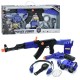 Дитячий набір поліцейського P016B, автомат, пістолет, рація, наручники