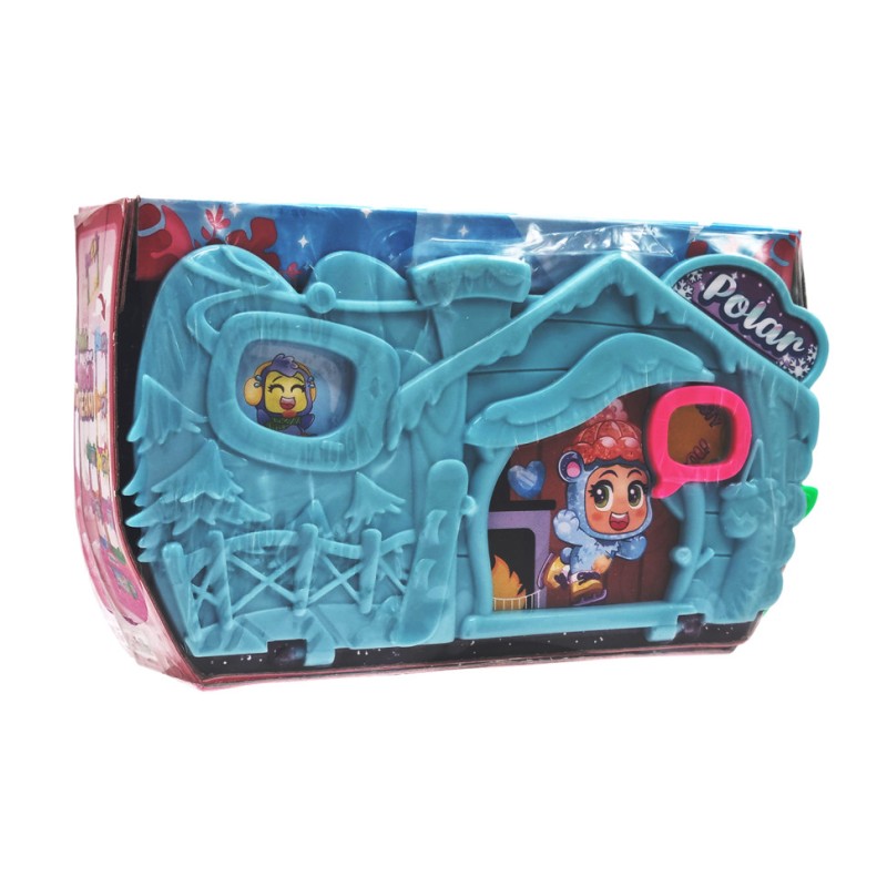 Ігровий набір Будиночок команди Moji Pops PMPAD660IN00-2 будиночок, фігурка, аксесуари