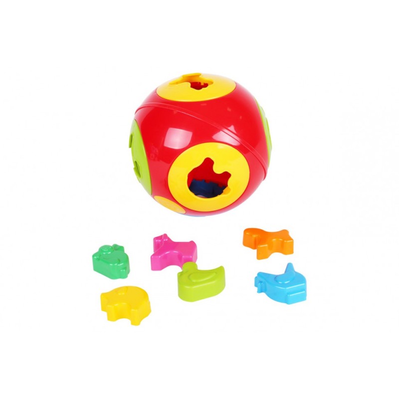 Розвиваючий розумний Шар-сортер №2 3237TXK з фігурками тварин