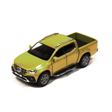 Коллекционная игрушечная машинка Mercedes-Benz X-Class KT5410W инерционная Золотой