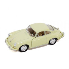 Коллекционная игрушечная модель Porsche 356B Carrera KT5398W инерционная Бежевый