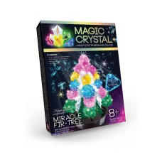 Дитячий набір для проведення дослідів "MAGIC CRYSTAL" OMC-01-01 безпечний  Різдвяна багатобарвна ялинка