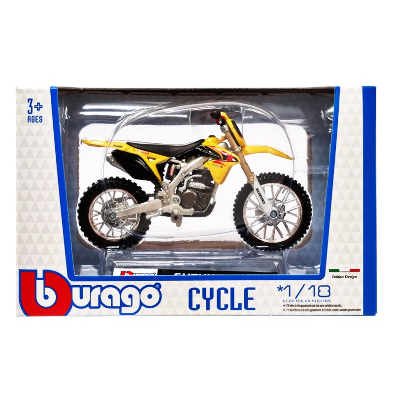 Дитяча модель Мотоцикла "SUZUKI RM-Z450" 18-51030-12 масштаб 1:18
