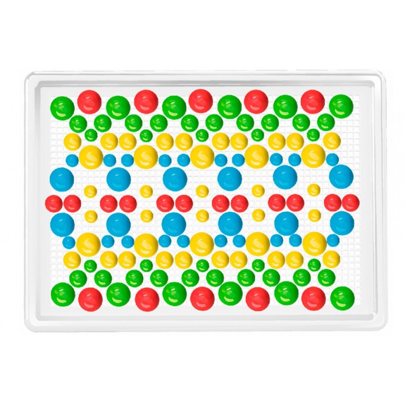 Дитяча розвиваюча мозаїка №7 2100TXK, 300 фішок