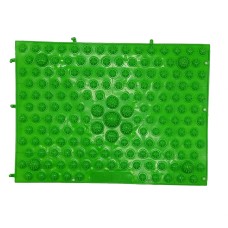 Килимок масажний ортепедичний для дітей MS 2896, 28 х 38 см Зелений