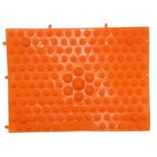 Килимок масажний ортепедичний для дітей MS 2896, 28 х 38 см Помаранчевий