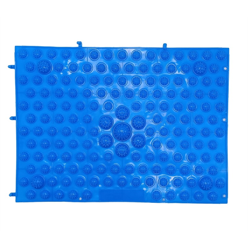 Килимок масажний ортепедичний для дітей MS 2896, 28 х 38 см Синій