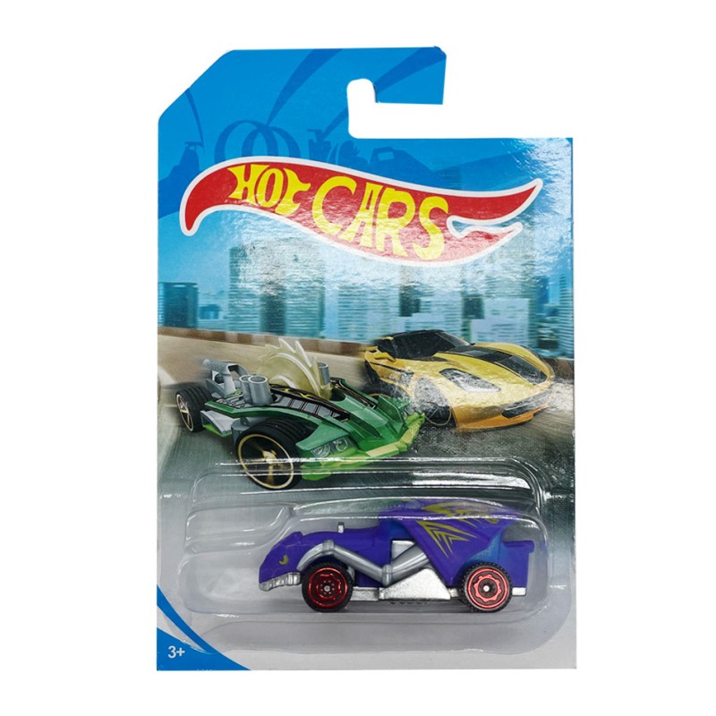 Машинка ігрова металева Hot cars 324-145-3 змінює колір, масштаб 1:64