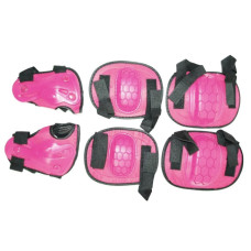 Дитячий захист MS 0335 для колін, ліктів, зап'ясть  Рожевий