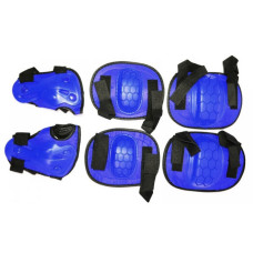 Дитячий захист MS 0335 для колін, ліктів, зап'ясть  Синій