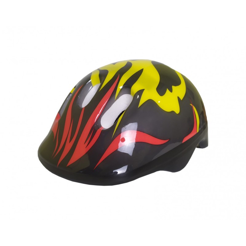 Дитячий шолом для катання на велосипеді, скейті, роликах CL180202 Сірий