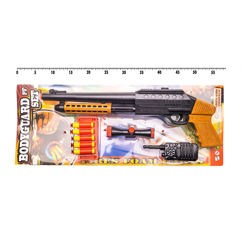 Іграшковий дробовик "Bodyguard" з м'якими кулями Golden Gun 921GG