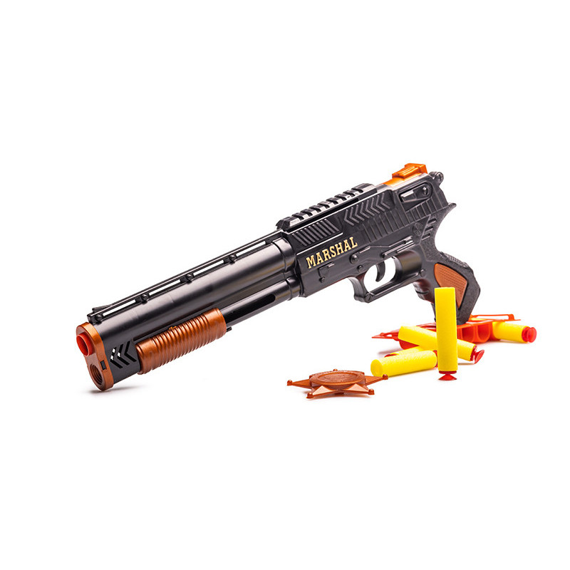 Іграшковий дробовик "Marshal" Golden Gun 915GG з м'якими кулями