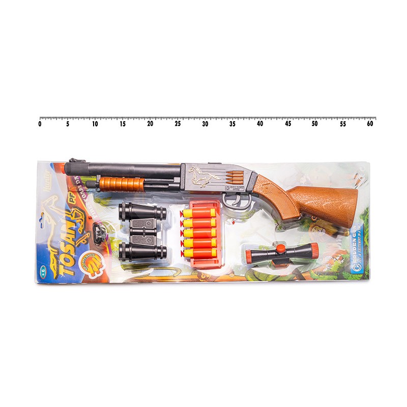 Іграшковий дробовик "Tosan" Golden Gun 925GG з м'якими кулями