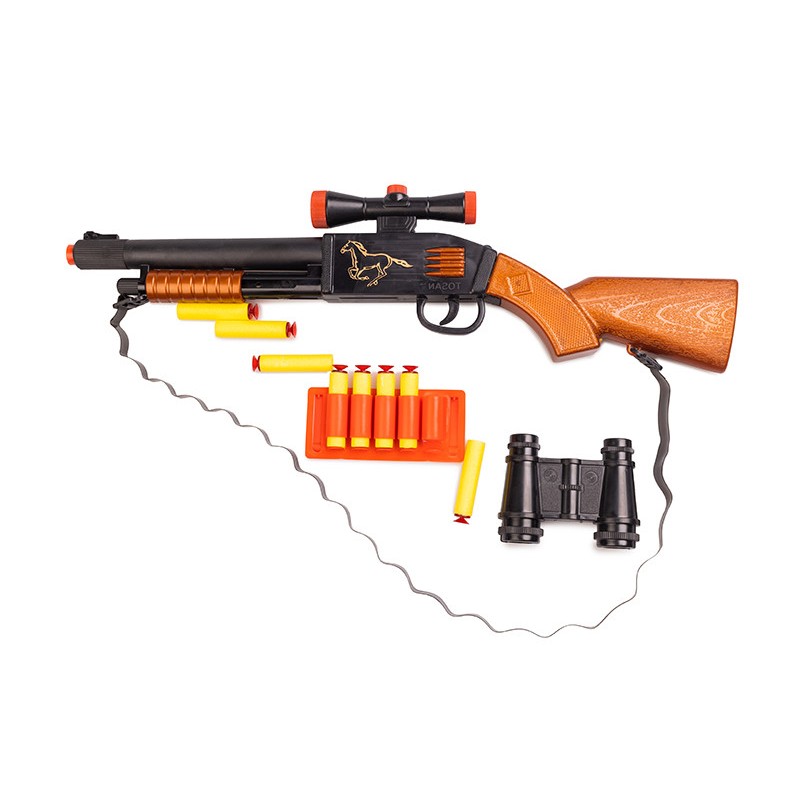 Іграшковий дробовик "Tosan" Golden Gun 925GG з м'якими кулями