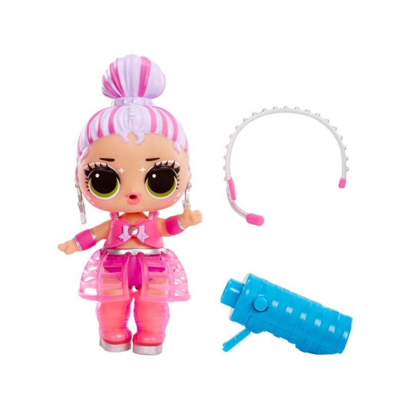 Іграшка-сюрприз з лялькою серії "Neon Pop" 120674 в асортименті, світиться