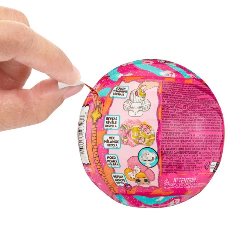 Ігровий набір з лялькою Чарівні зачіски 593188 серії Squish Sand