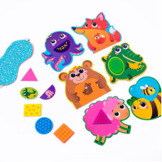 Розвиваюча мозаїка «Звірятка» ZB2002-05 дерев'яна