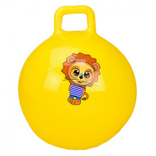 М'яч для фітнесу CB4502 у вигляді гирі  Жовтий