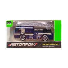 Дитяча металева машинка АвтоПром 7629 масштаб 1:64   Citi Police з драбиною