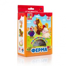 Дитяча гра мій маленький світ на магнітах VT3106, 4 види  "Ферма"VT3106-09(укр)