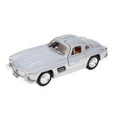 Коллекционная игрушечная машинка MERCEDES-BENZ SLS AMG КТ5346W инерционный Серебристый