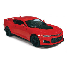 Коллекционная игрушечная машинка CHEVROLET CAMARO ZL1 5' KT5399W инерционная Красный