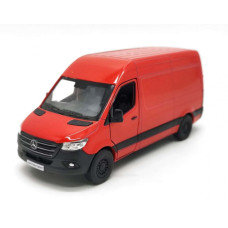 Игрушка модель Автобуса MERCEDES-BENZ Sprinter KT5426W инерционная Красный