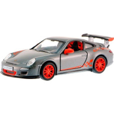 Коллекционная игрушечная машинка PORSCHE 911 GTS RS KT5352W инерционная Серый