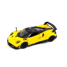 Колекційна іграшкова машинка Pagani Huayra BC KT5400W інерційна  Жовтий