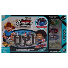 Игрушечный набор "Rapid World" 6688-153A, машинки, собирается в мешок