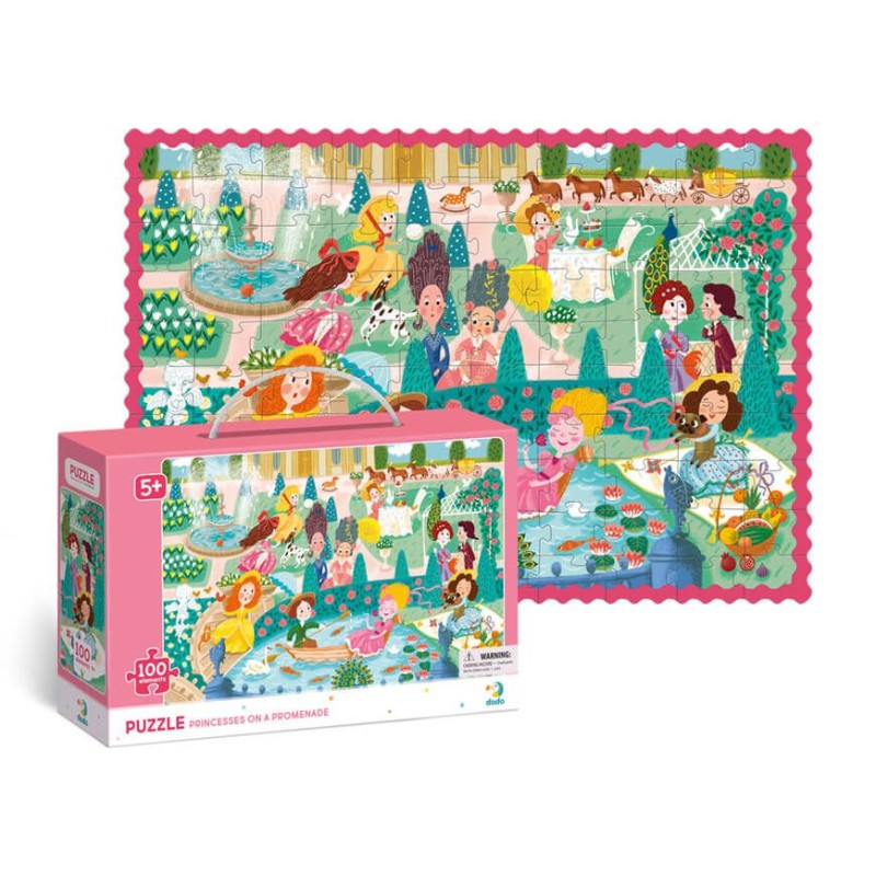 Пазл DoDo Принцеси на прогулянці 300404 (100 ел.)