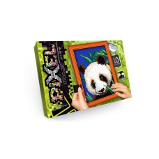 Набір для творчості "Мозаїка Піксель: Панда" РМ-01-08, 21х29,7 см, рамка в наборі