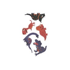 Набор для творчества Алмазная мозаика "Динозавры" FG24062201B-5 фигурки-наклейки