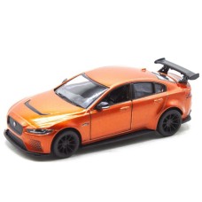 Машинка інерційна "Jaguar XE SV Project 8" KT5416W масштаб 1:36  Помаранчевий