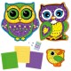 Набір для творчості "Містичні сови" VT4511-22 з м'якою мозаїкою та стразами