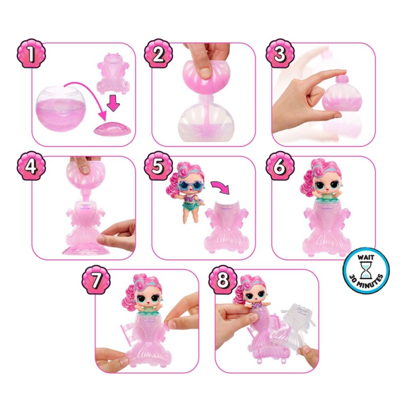 Ігровий набір з лялькою "Чарівні русалоньки" L.O.L. Surprise! 510604 серії "Mermaids! в асортименті