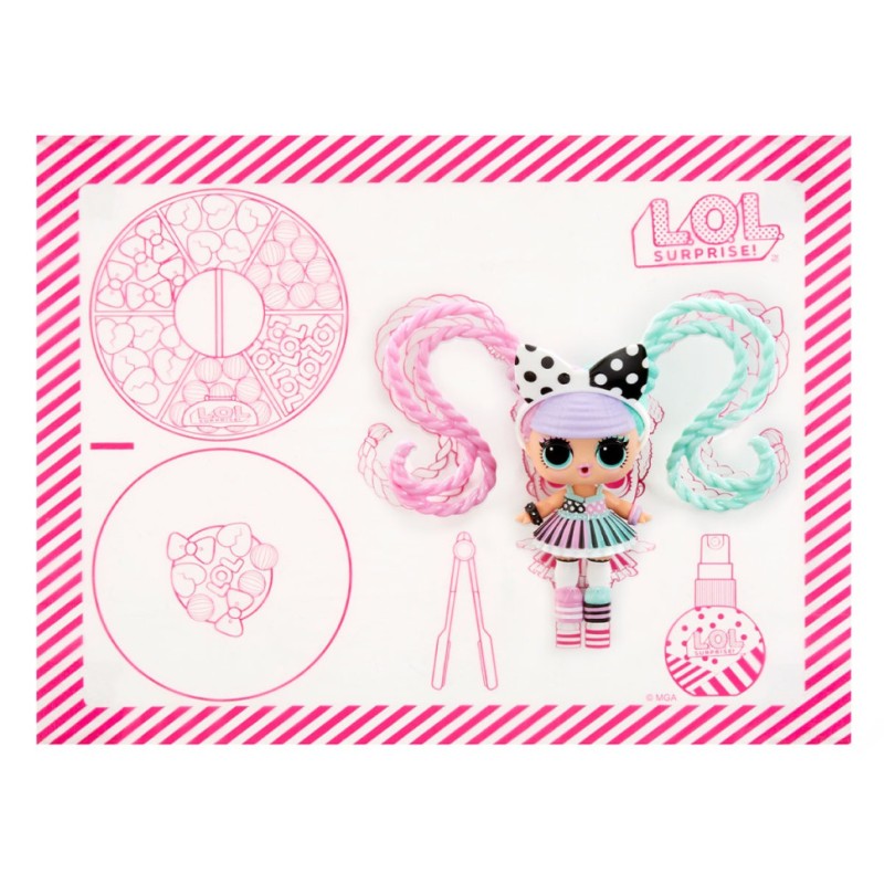 Ігровий набір з лялькою "Феєричні зачіски з намистинок" L.O.L. Surprise! 511205 в асортименті