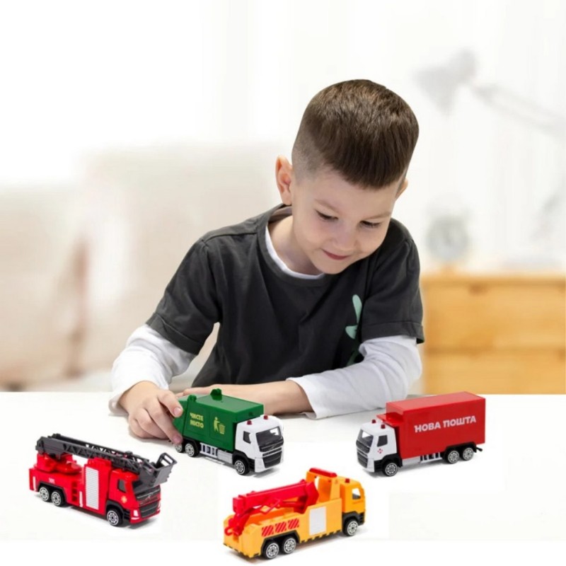 Автомодель дитяча "VOLVO" Пожежна машинка TechnoDrive 250302 зі стрілою